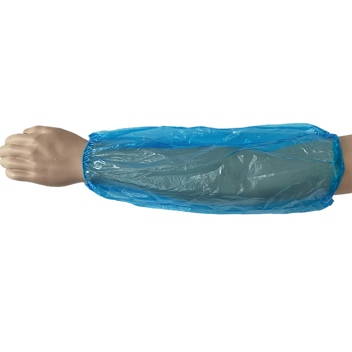 Disposable Arm Sleeves Covers Waterproof Oversleeves Covers Plastic Elastic Oversleeves Protector for Home Office Household Cleaning