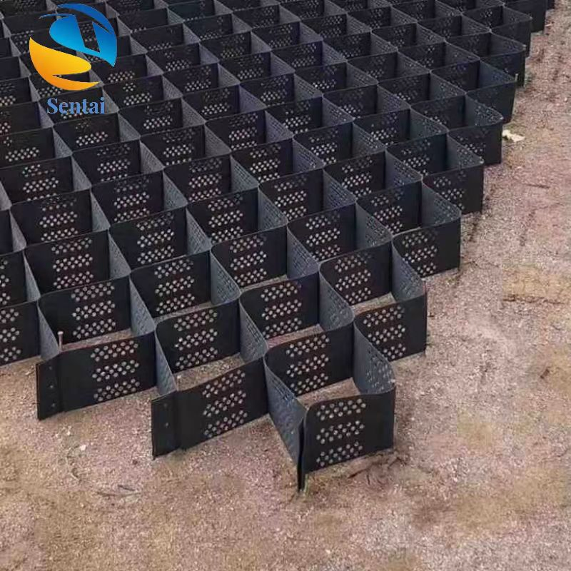 Slope Protection Greening HDPE High-Strength Geogrid Cell Plastic Honeycomb Geogrid Cell Tglg Honeycomb Geogrid Honeycomb
