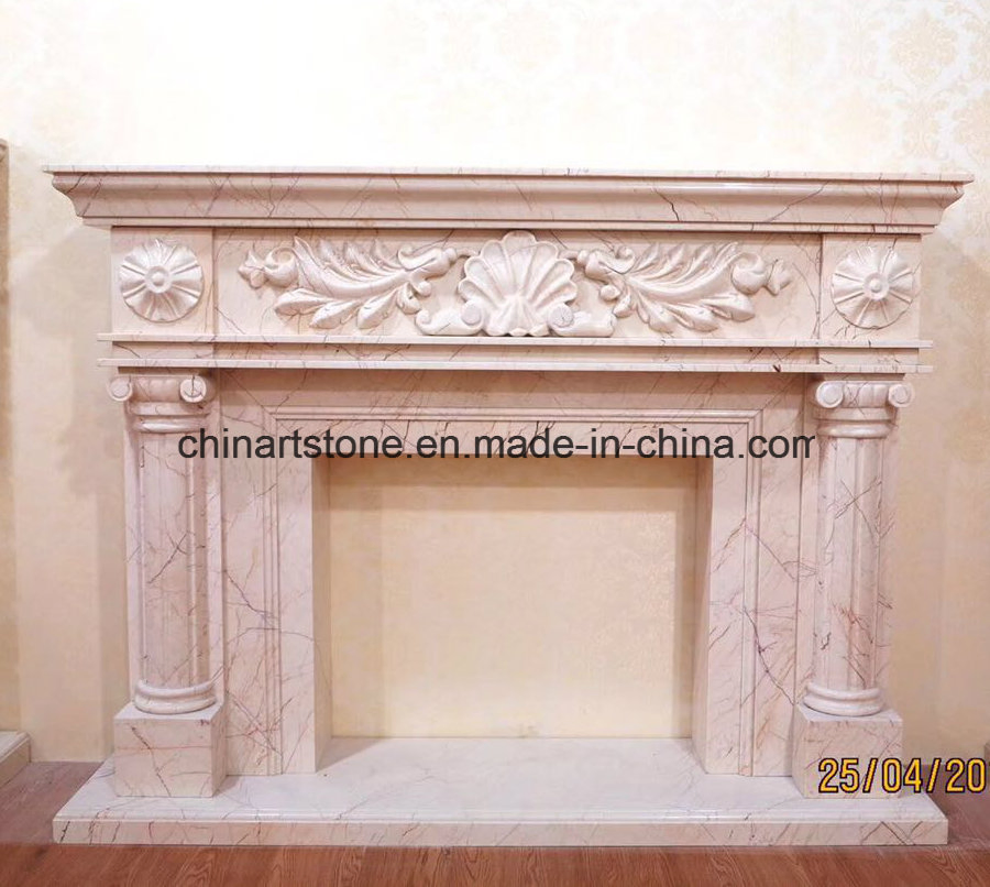Marble Stone Fireplace