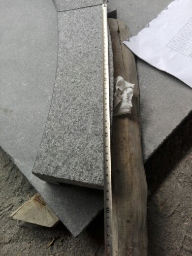 Popular Flamed G684 Black Basalt Tiles for Swimming Pool