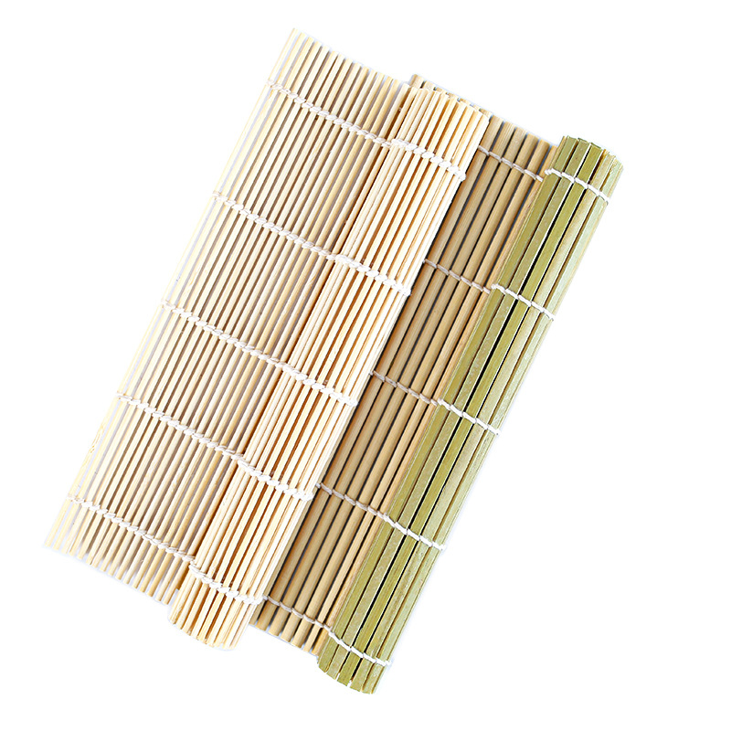Natural and Environmentally Friendly Bamboo Woven Sushi Rolling Shutter Tool Rolling Pad