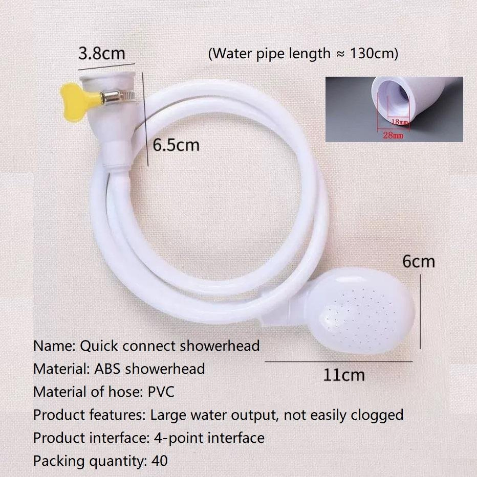 Multi-Functional Portable Handheld Shower for Home, Garden, Pet or Car