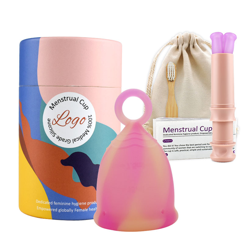 Wholesale 100% Medical Grade Silicone Lady Reusable Menstruation Cup