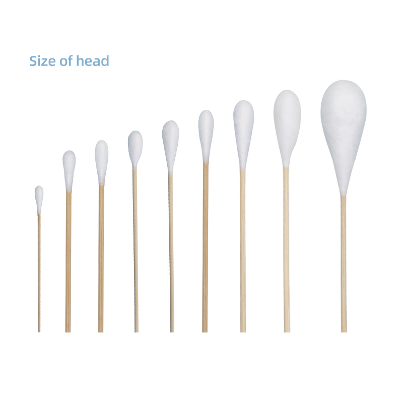 Hypoallergenic Medical Cotton Swabs Cotton Buds for Wound Care