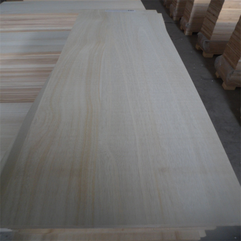 Solid Paulownia Pine Falcata Core Block Board Finger Joint Board 18mm for Furniture