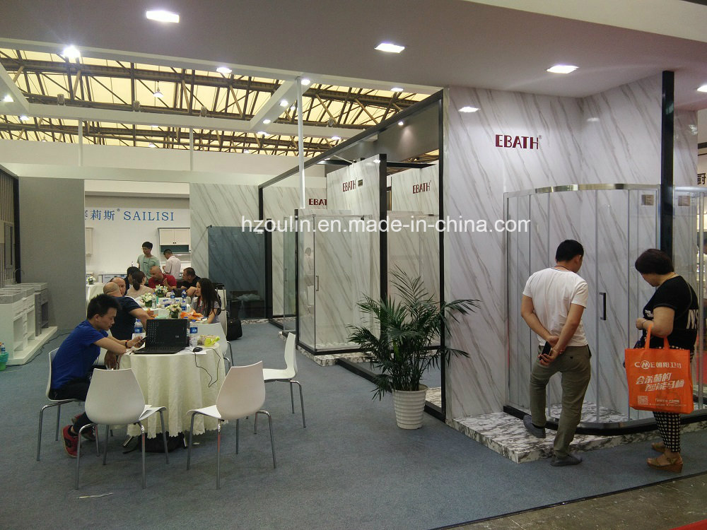 Walk in Glass Panel with Side Foldable Panel-Nano Design Glass