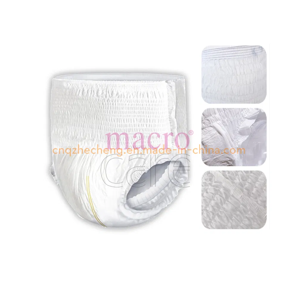 China Manufacture Factory Whole Saler Best Quality Disposable Incontinence Adult Diaper Pants