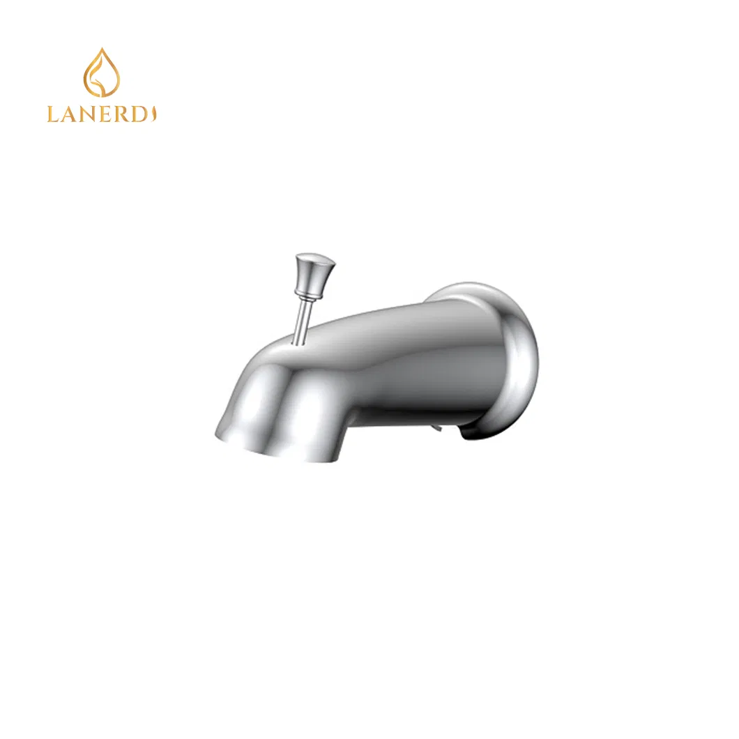 Настенный излив для ванны Modern Nickel