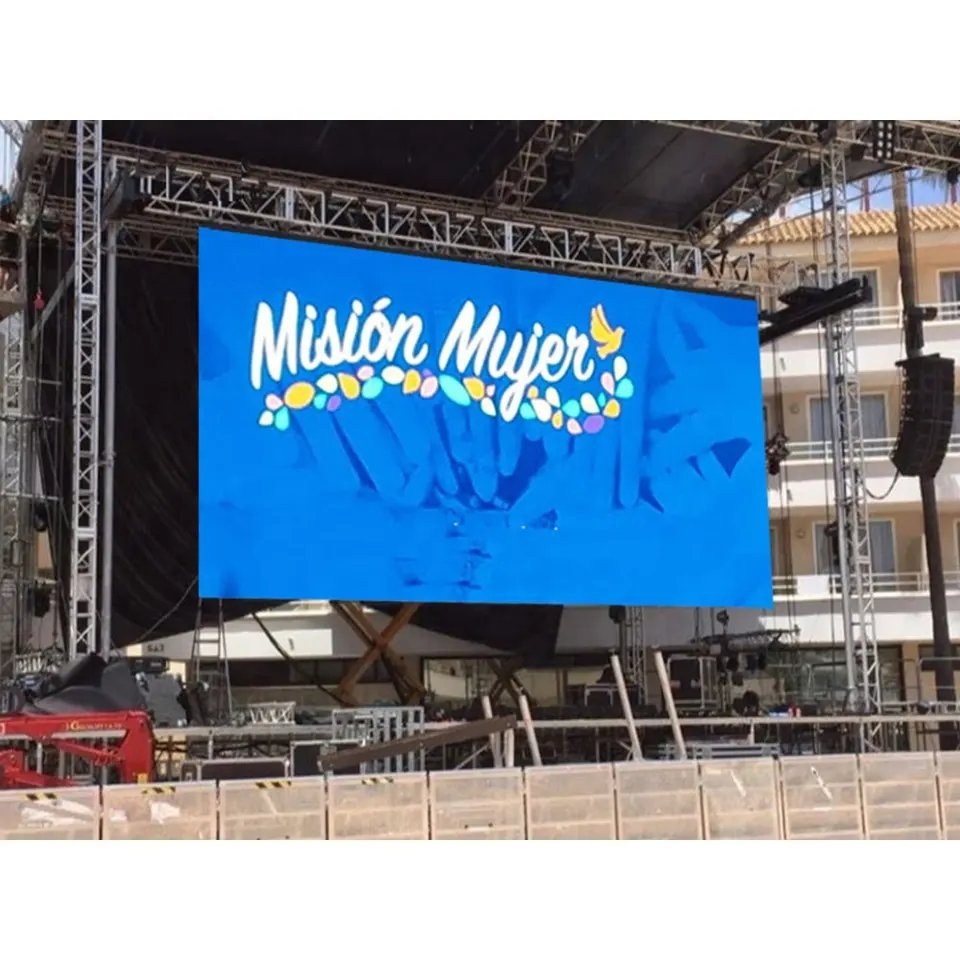 Church LED Screen Solution Indoor LED Video Wall Panel P2.6 P2.9 P3.91 Rental LED Display for Stage Background