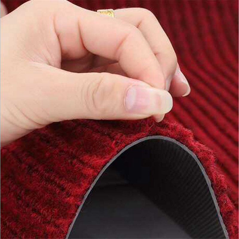 Dirt Stopper Carpet Runner 60cm X 160cm Grey/Black. with Non-Slip Back for Home Office Kitchen