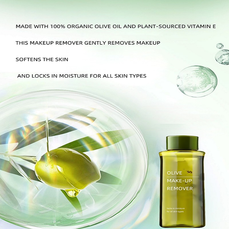 2025 Wholesale Private Label Makeup Remover for Sensitive Skin Non-Comedogenic Vegan Deep Cleansing Balancer Rosemary Coconut Olive Oil