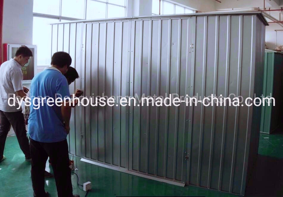 Made in China Easily Assembled Waterproof Metal Garden Shed (RDS2618-G2)