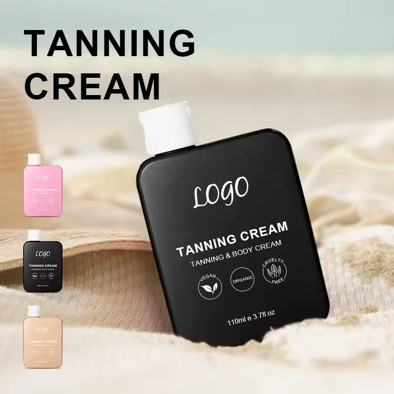 OEM ODM Skin Tan Lotion Body and Face Bronze Skin Sunless Indoor Lotion Self Tanning Cream