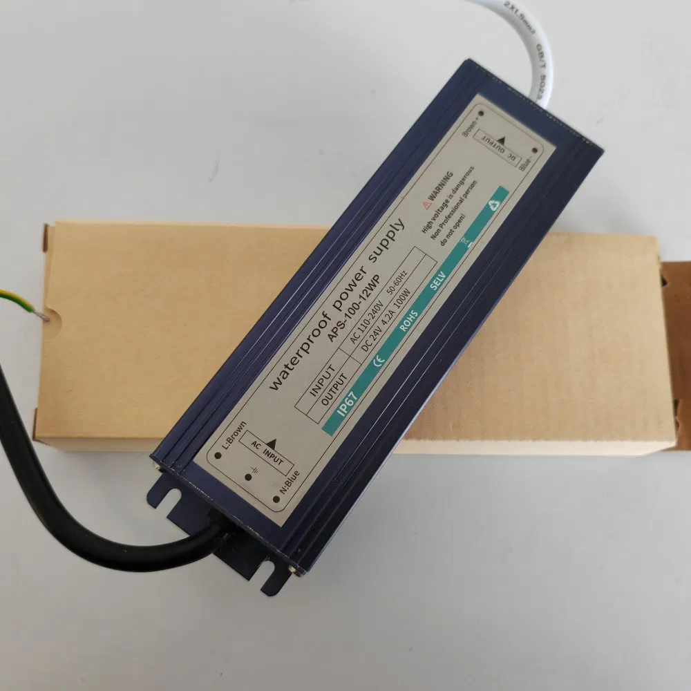 Exterieur Koisk Billboard Banner Stand Using (12V 8.3A-100W IP67) Transformateur LED LED Transformator