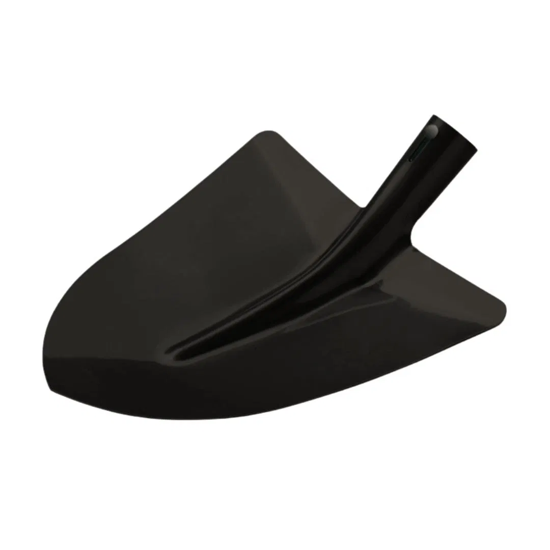 Wholesale Gardening Farming Tools Large Metal Steel Hand Rounded Mouth Agricultural Spade Shovel with Wooden Handle