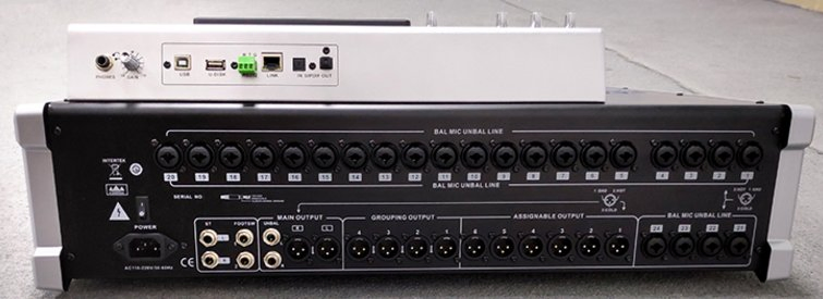 Mekey 24-Channel Digital Mixing Console for Professional Audio Production Msc-7724HD