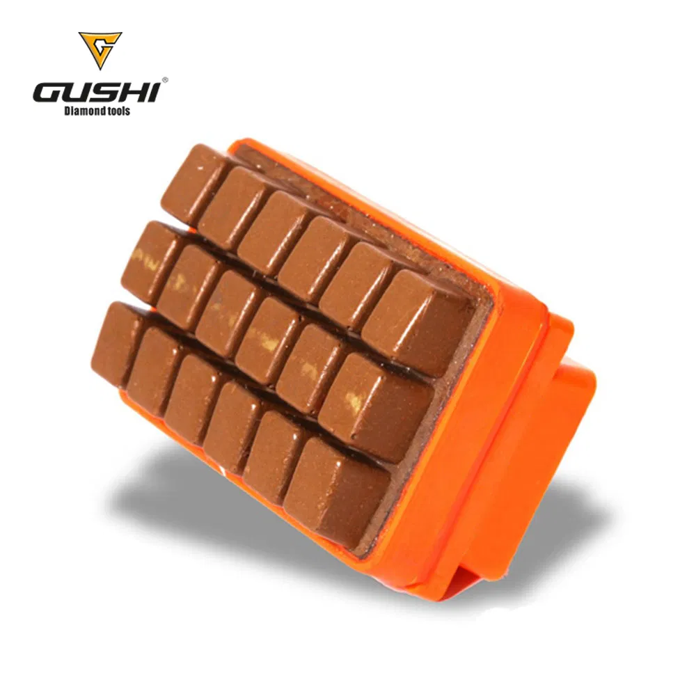 Gushi Tools High Performance Abrasive Resin Grinding Fickerts for Marble and Granite
