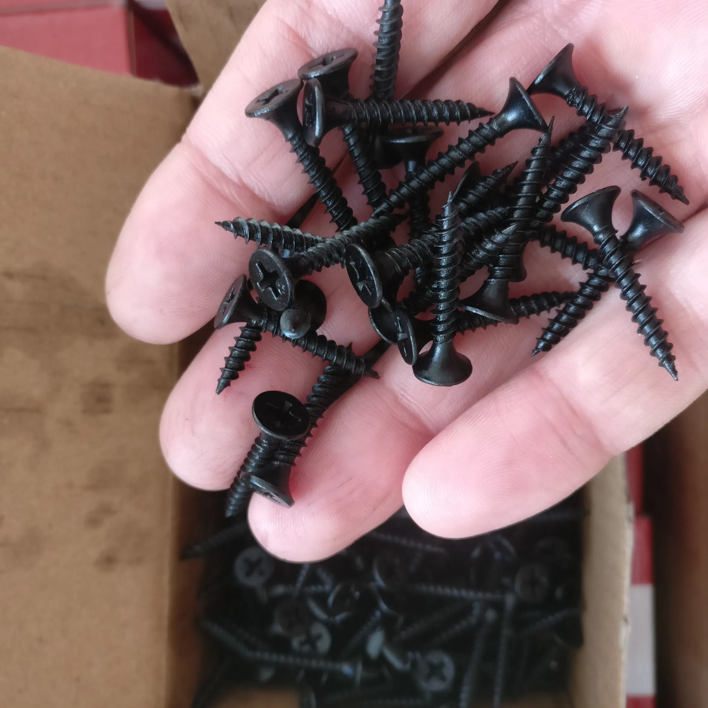 Black/Grey Phosphated Good Quality Bugle Head Drywall Screw