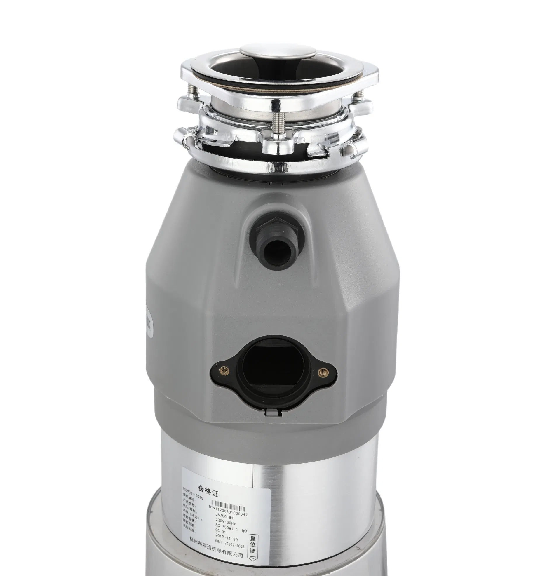 CE/CB/RoHS Household Kitchen Sink Food Waste Disposal Factory