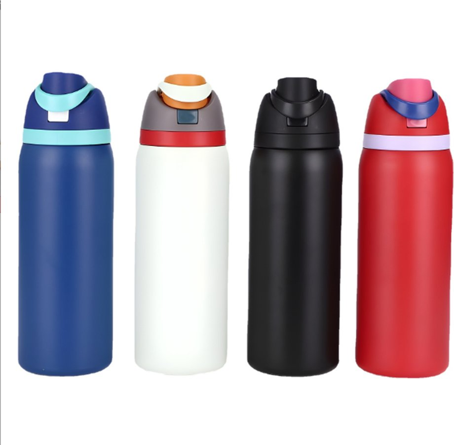 2025 New Trends Custom Logo Double Wall Stainless Steel 18/8 Vacuum Insulated Thermal Insulated Water Bottle