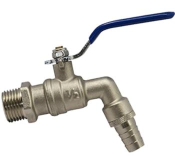 Iron Handle Material Cw617n Brass Garden Bibcock