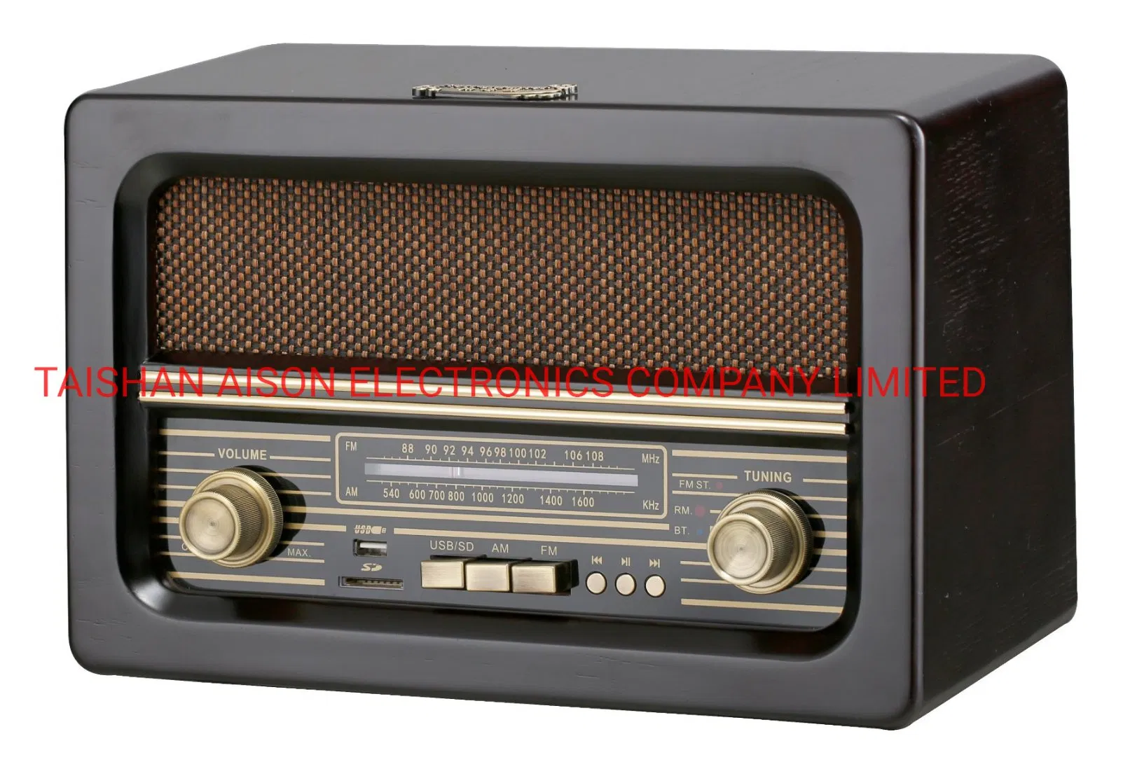 Радиоприемник Aison Stereo с USB/SD и колонками