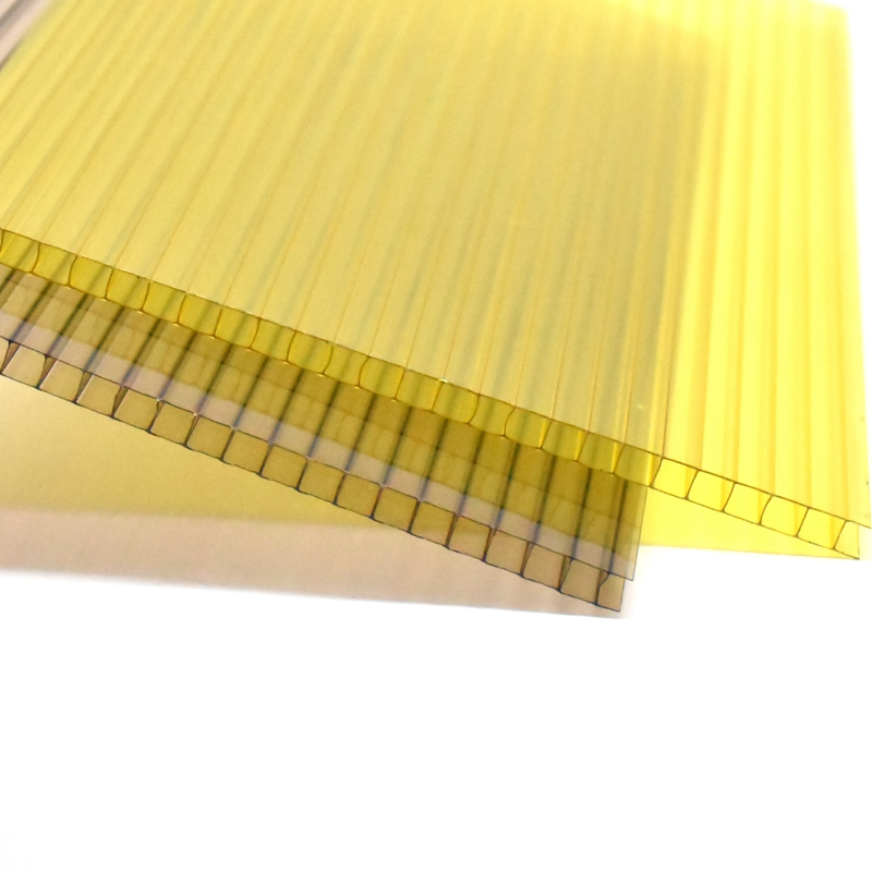 Twin Wall Colored Hollow Polycarbonate Sheet for Greenhouse