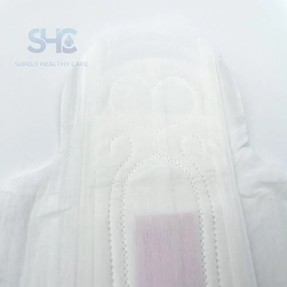 OEM Disposable Organic Cotton Feminine Sanitary Napkins Pads Super Absorbent Menstrual Napkins