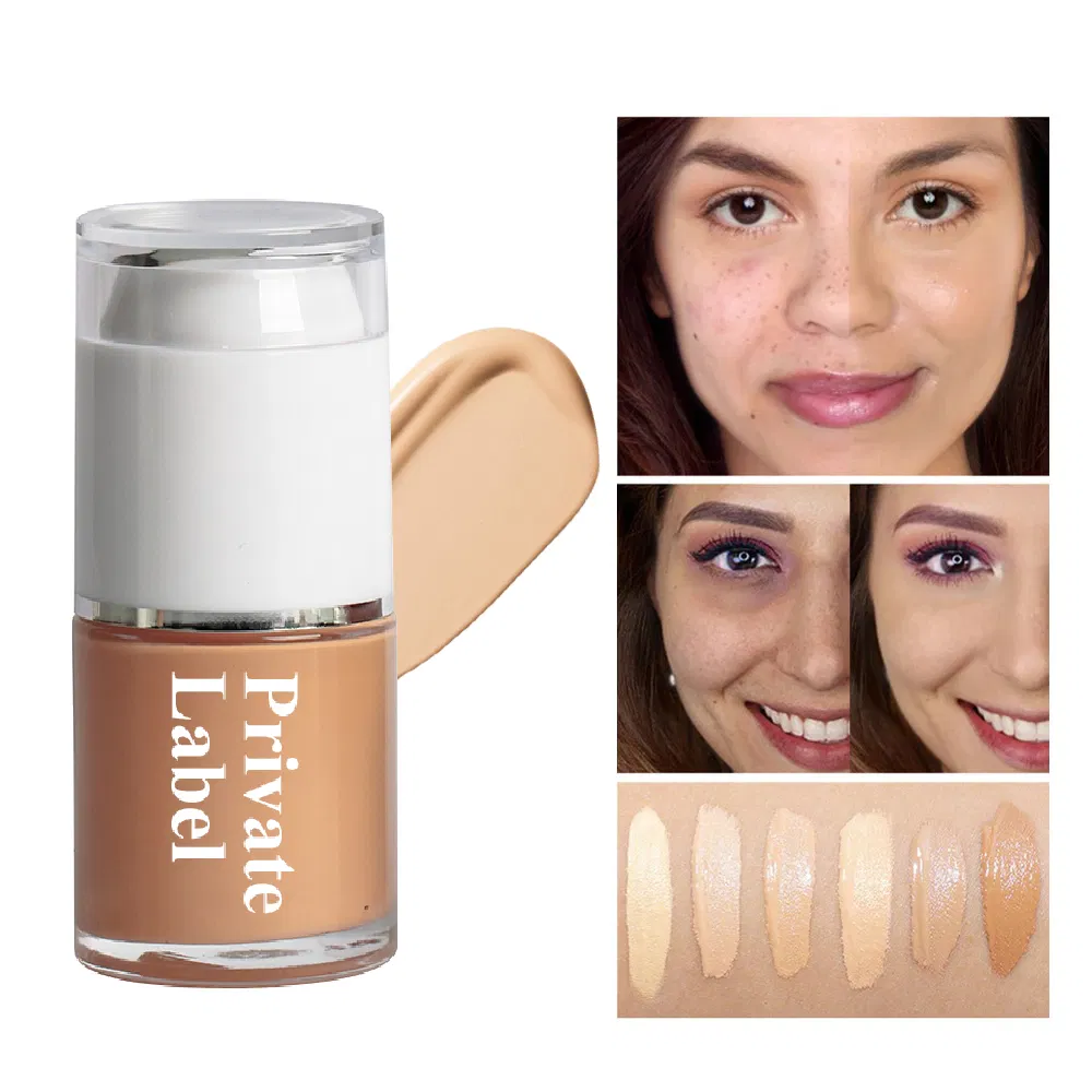 Factory Price Private Label Brighten and Sunscreen Matte Liquid Foundation