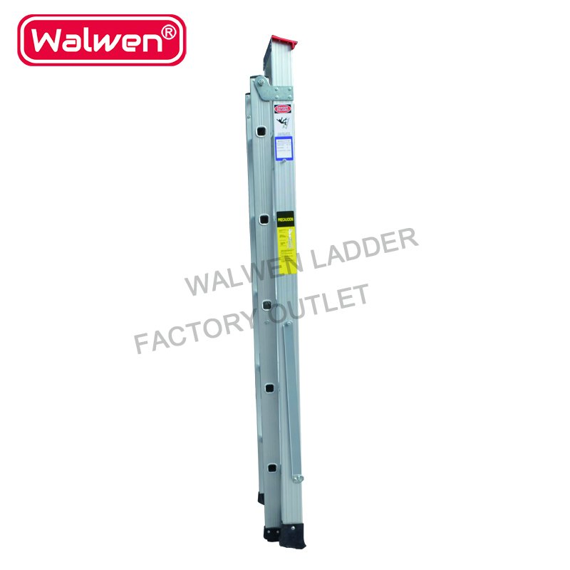 Painted Step Stools Combination Multi-Purpose Folding Step Aluminium Telescopic Ladder