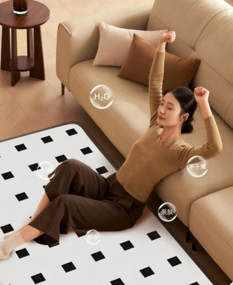 Ultra-Soft Heated Plush Pad with Adjustable Temperature Settings