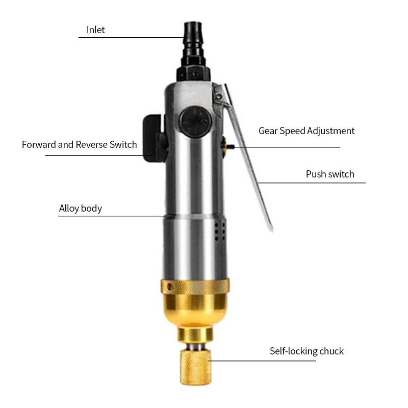 Bd-280 Industrial Grade High Frequency Durable Air Tools Pneumatic Screwdriver