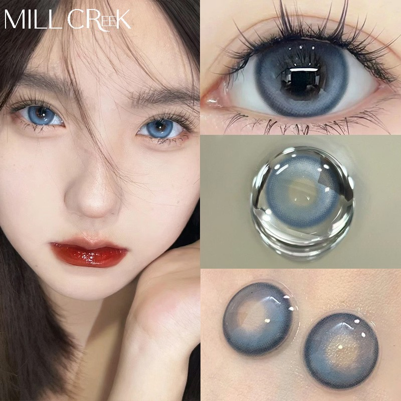 Millcreek Wholesale Cosplay 1 Year Red Sclera Eye Lens Cartoon Sharingan Contacts White Halloween Contact Lenses