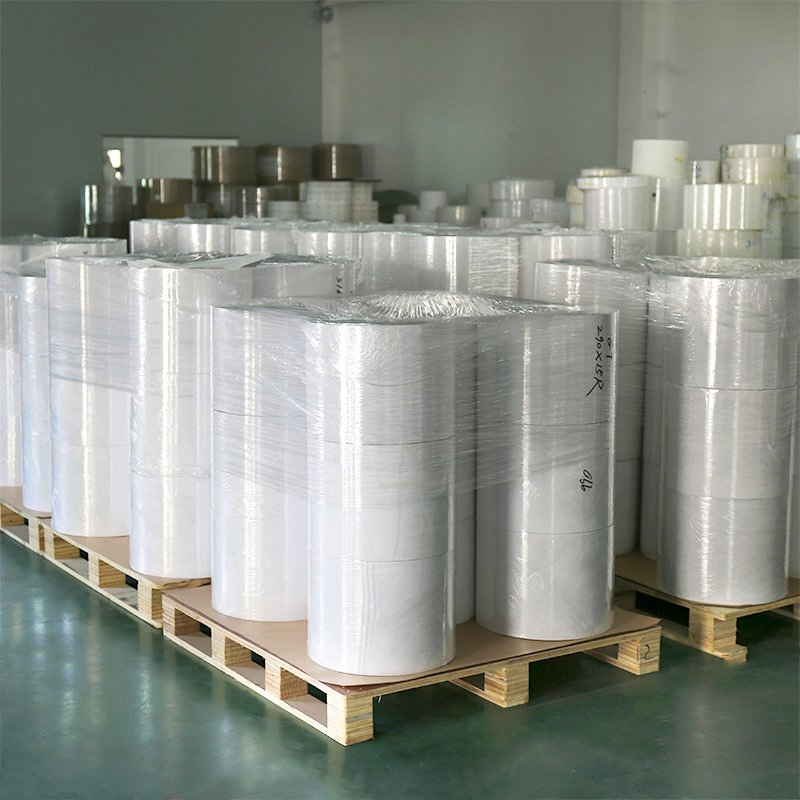 Large Roll Self-Adhesive Material 2mm Thick Bottomless Paper Thermal Paper Label