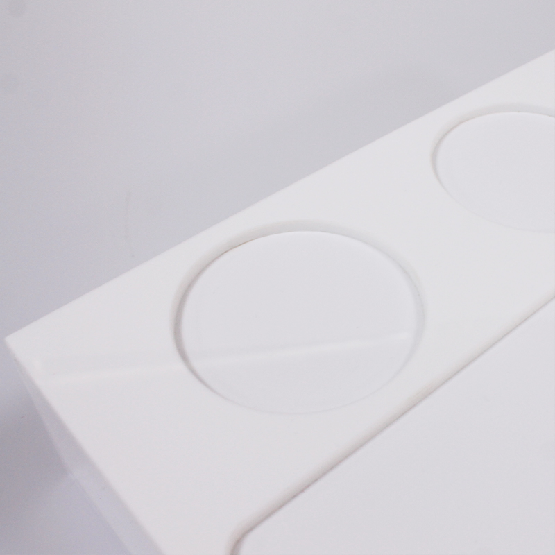Custom Hotel Supplies Acrylic Hotel Bathroom Amenities Tray Logo Printing