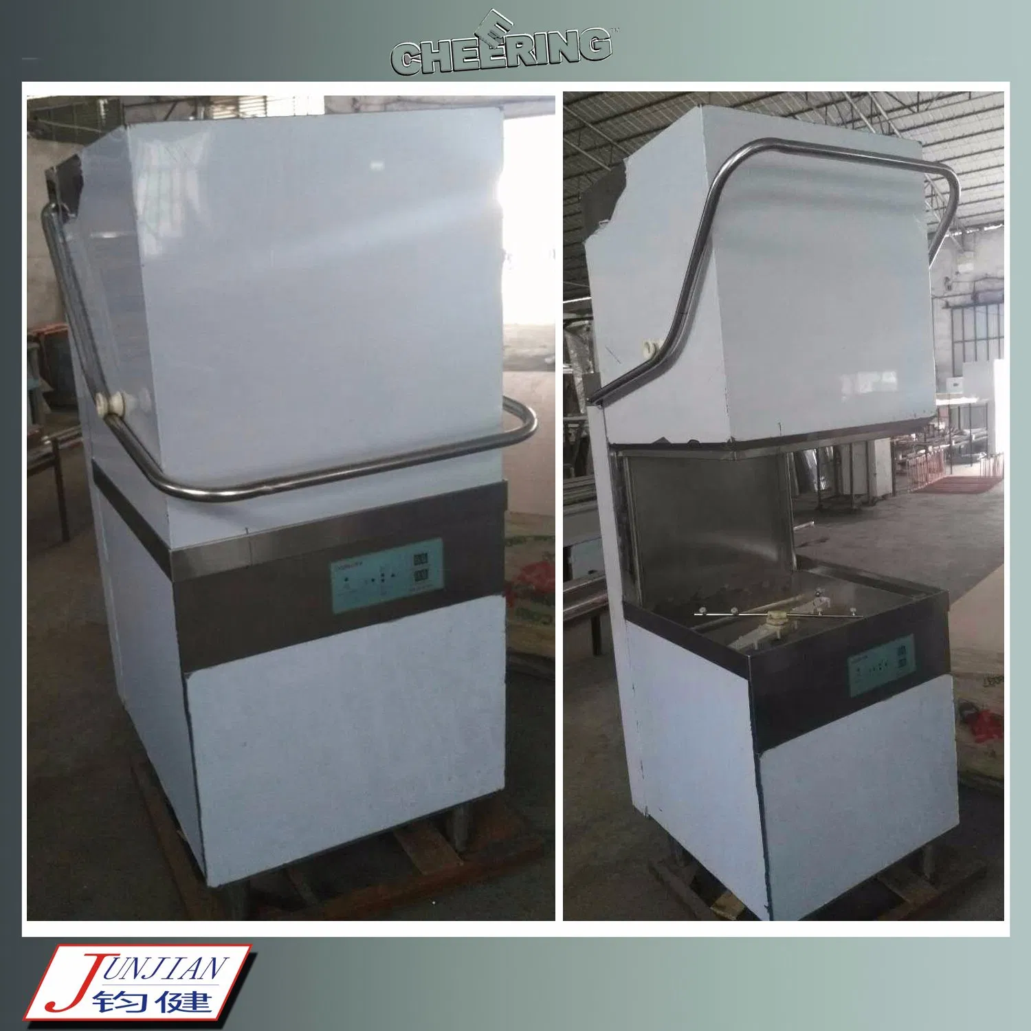 Cheering Commercial Stainless Steel Ultra High Temperature Dishwasher for Cleaning