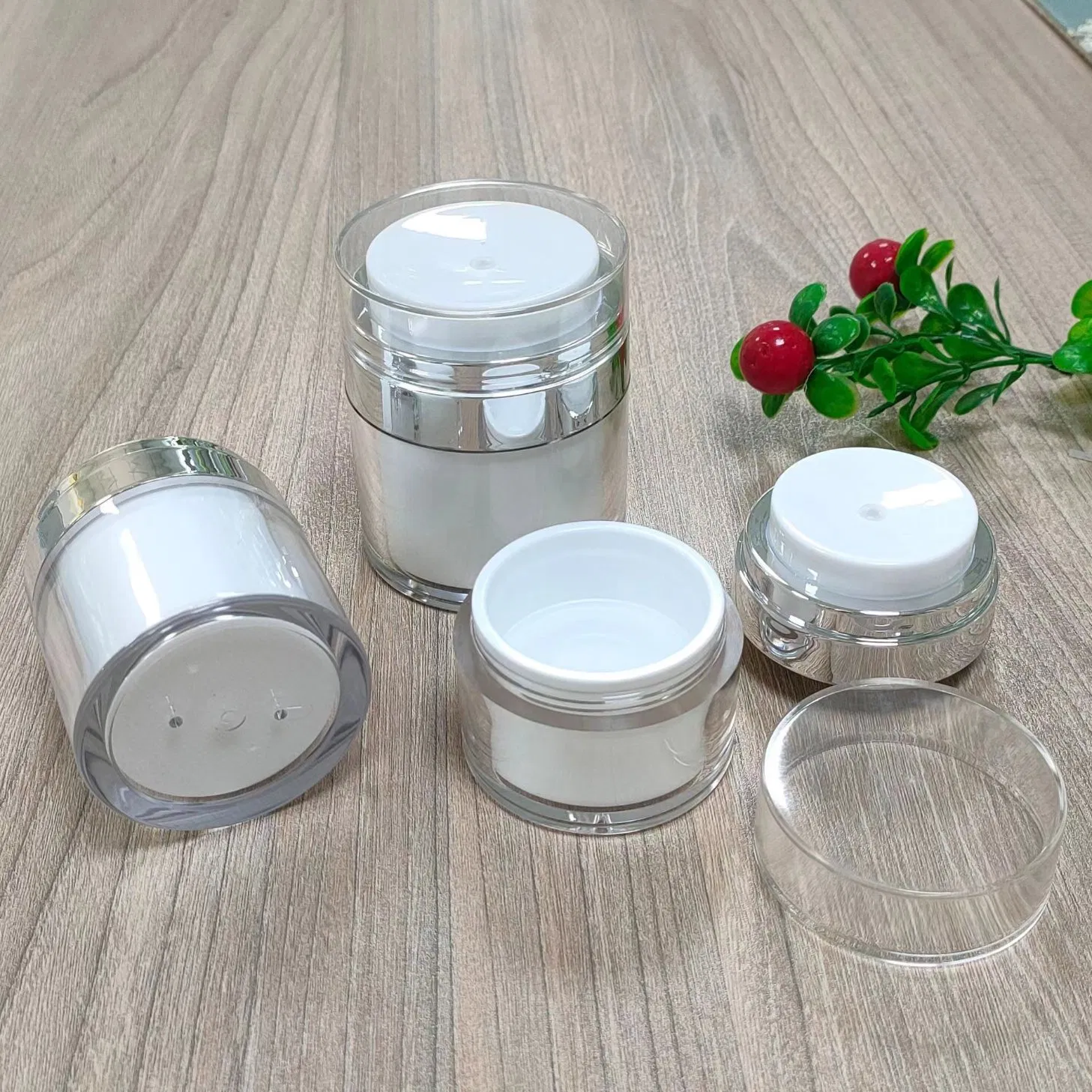 Low MOQ Airless Pump Jar for Creams - Premium Quality