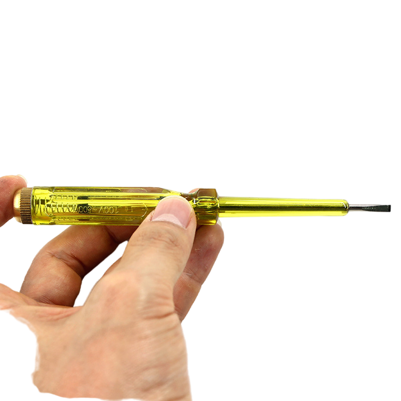 Electrician's Screwdriver, Contact-Type Voltage Tester, and Household Appliance Inspection and Repair Tools