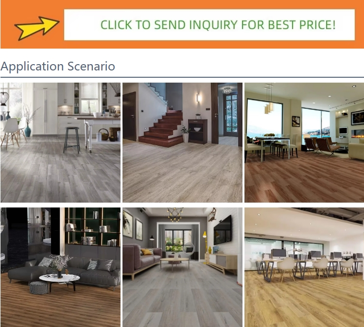 Hot Sale 4mm Spc Flooring Waterproof