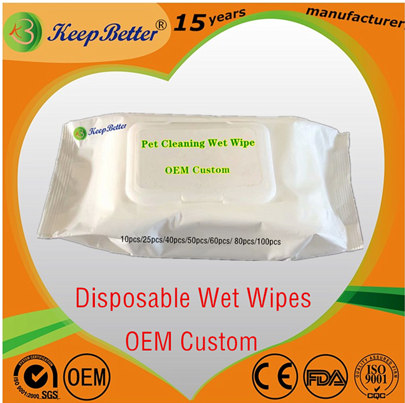 Special Wet Wipes Forpet Hospital / Beauty Salon