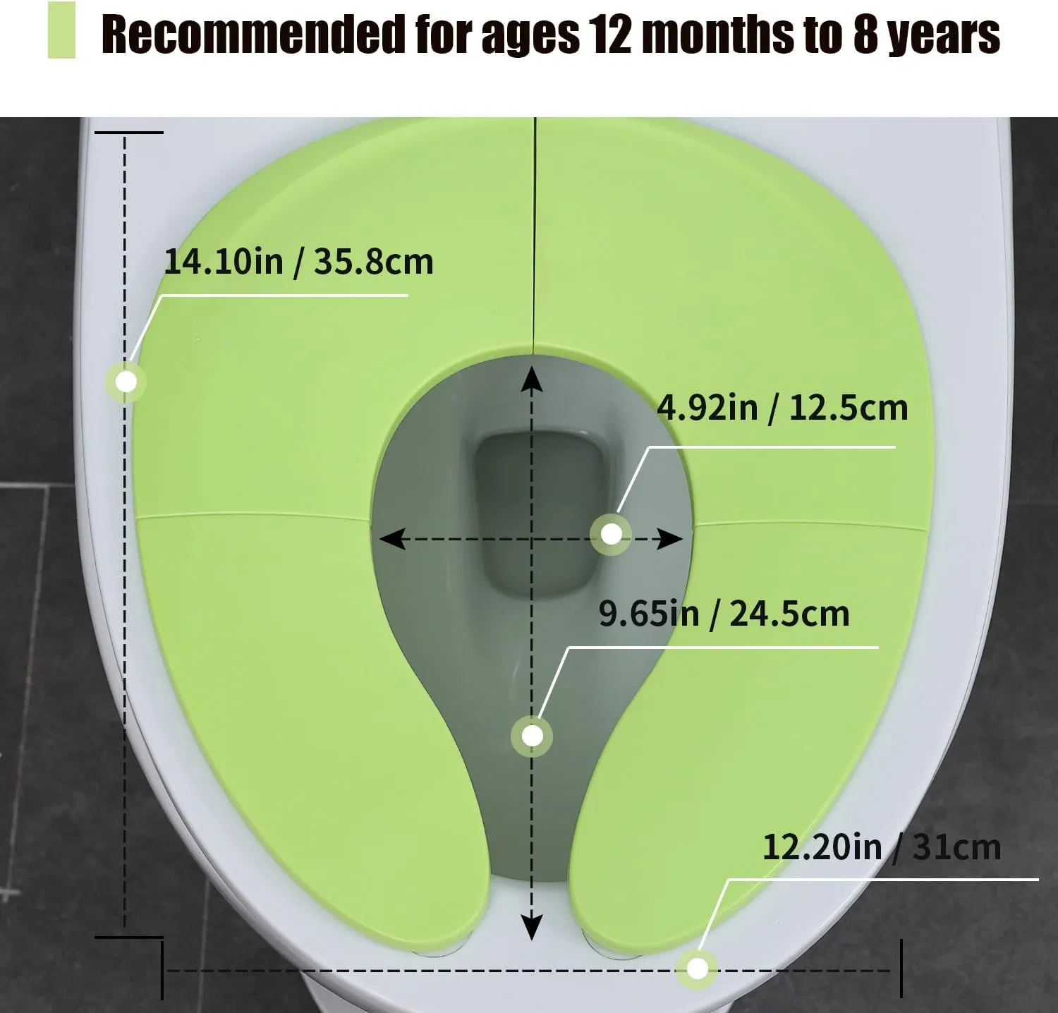 Baby Folding Travel Potty Seat for Boys and Girls