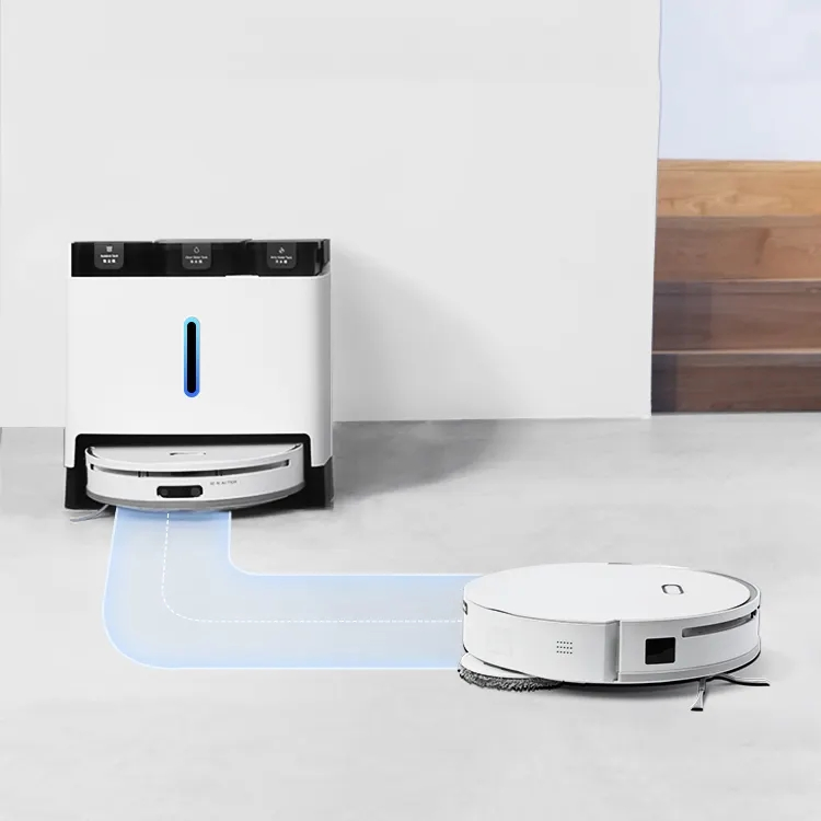 WiFi Tuya High-Speed Rotating Mop Robotic Smart Robot Vacuum Cleaner