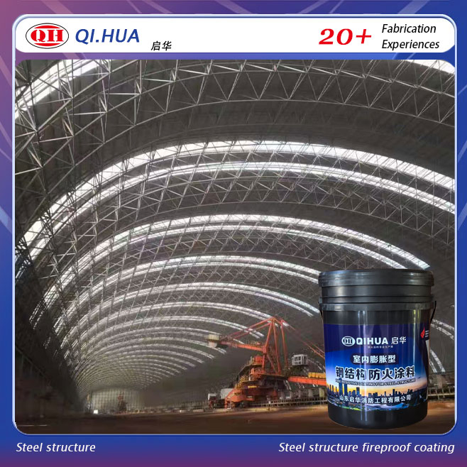 Weather-Resistant Hot Sale Compact High Strength Thick Fireproof Coating for Roofs