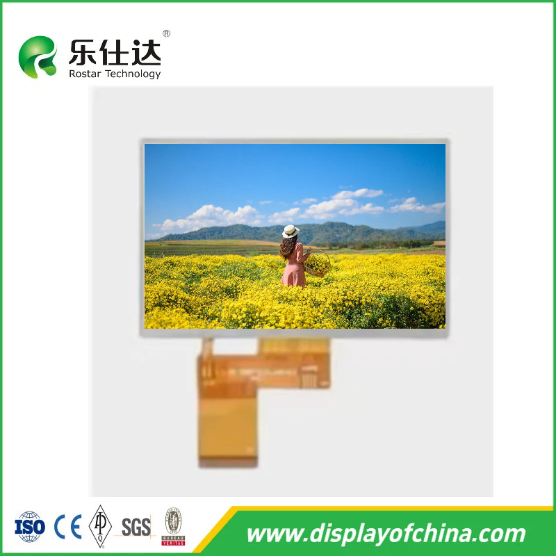 4.3-дюймовый IPS TFT LCD дисплей 800x480