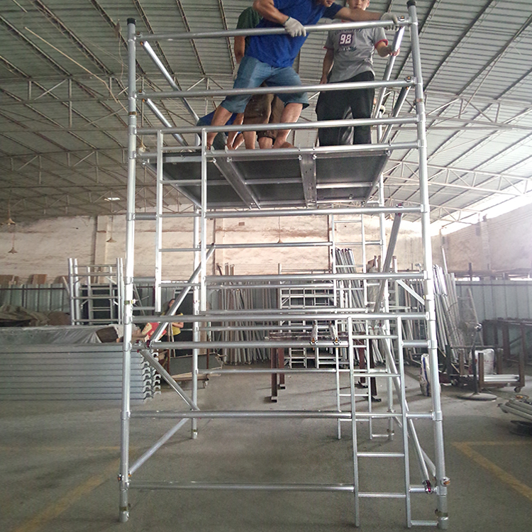Dragonstage Aluminium Scaffolding Customized Movable Scaffold for Construction