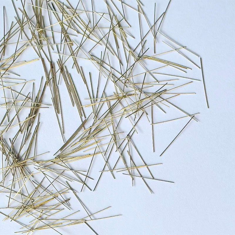 Copper Plated Carbon Steel Anti-Corrosion Cut Chopped Fibers Construction Wall Reinforcement Building Materials