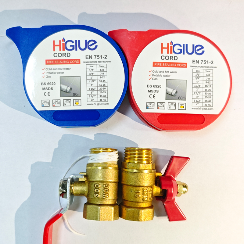 Pipe Thread Sealing Cord with New Label PTFE Tape for Pipeline Repair Fix No Leak 160m Instant Seal 55