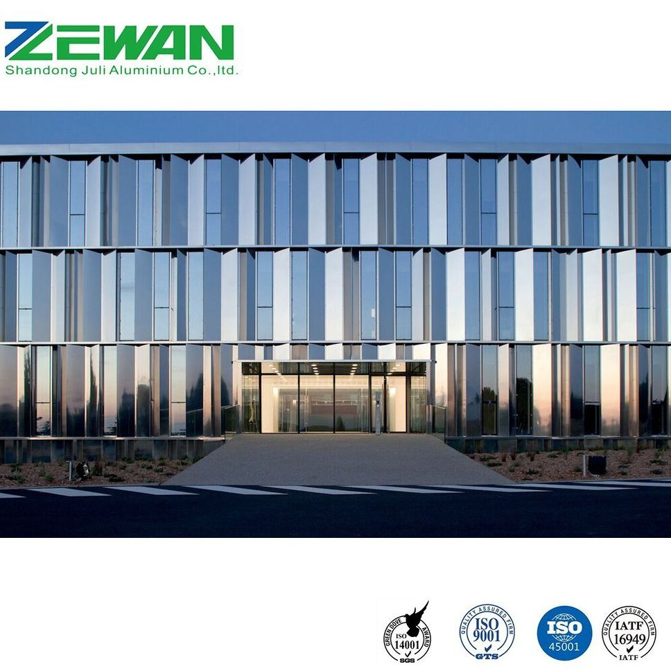 Custom Heat Insulation Aluminum Profile for Curtain Wall Powder Coating Anodized