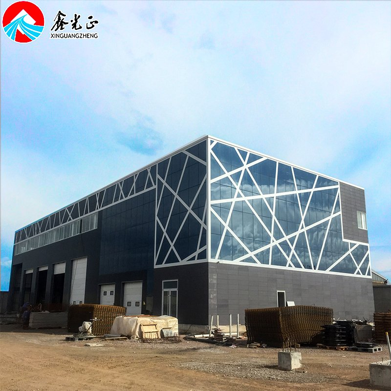 Prefabricated Metal Warehouse Steel Structure Construction with Economic Price
