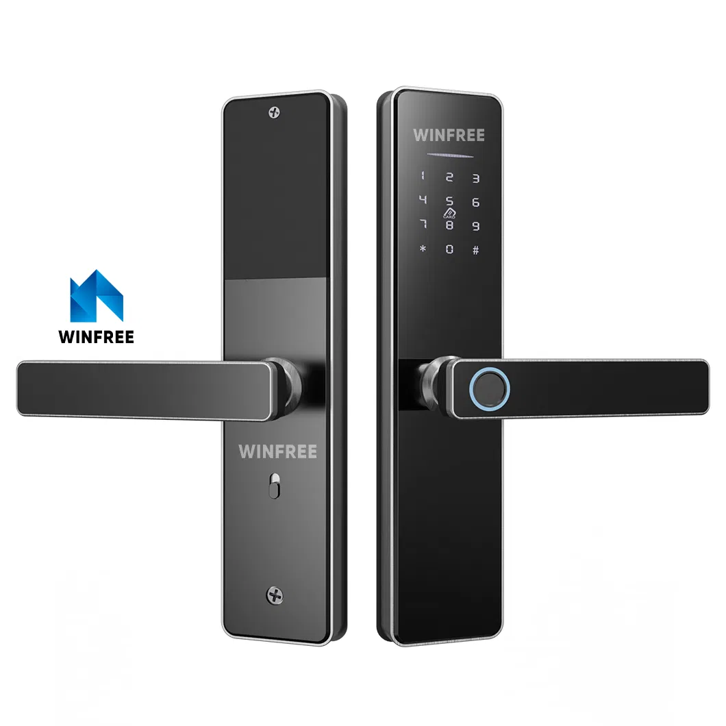 Stainless Steel Card Keyless Tt Lock Smart Fingerprint Lock